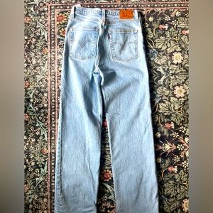 Levi’s Ribcage Straight jeans size 27